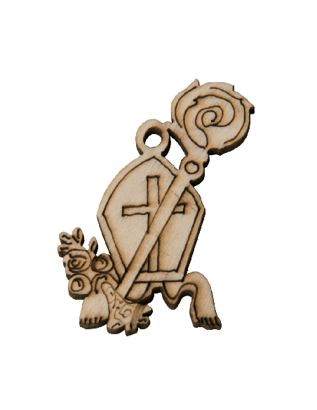 Decorazione in legno Cresima 4cm | G3S
