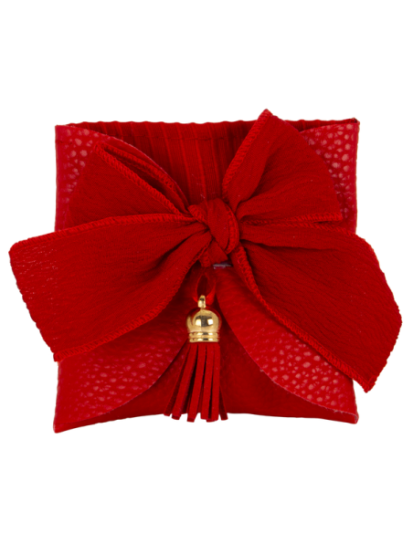 Busta Fiocco busta Rosso 9cm C2832 | G3S
