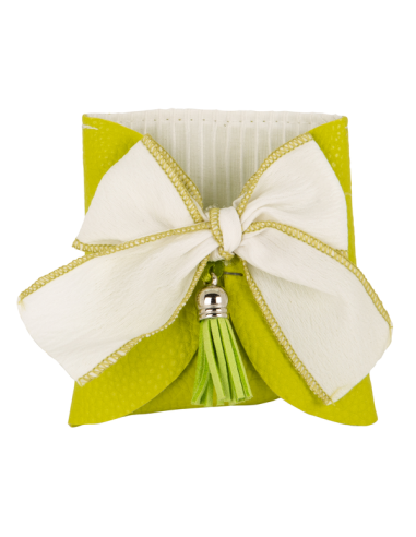 Busta Fiocco busta Matrimonio Verde 9cm C2833 | G3S