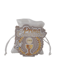 Alloro Portaconfetti Comunione 8cm | G3S