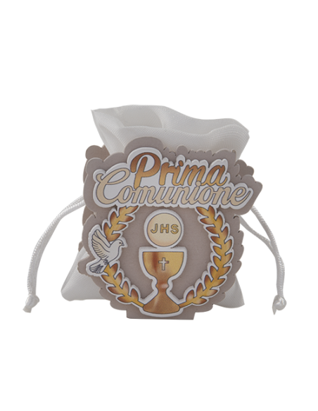 Alloro Portaconfetti Comunione 8cm | G3S