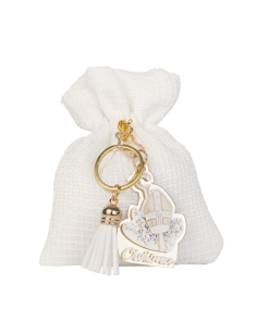 Altare Sacchetto con portachiavi Cresima 10x12cm | G3S