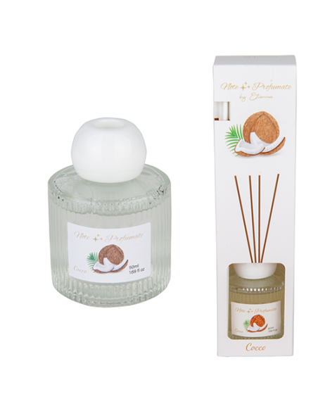 Aroma Diffusore Cocco h7cm con scatola | G3S Ingrosso
