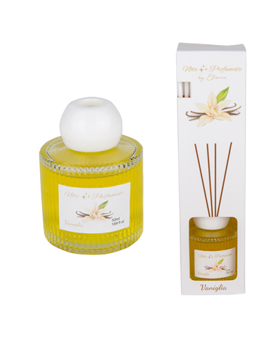 Aroma Diffusore Vaniglia h7cm con scatola | G3S Bomboniere