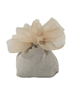Campagna Sacchetto Beige 10x13cm | G3S Bomboniere