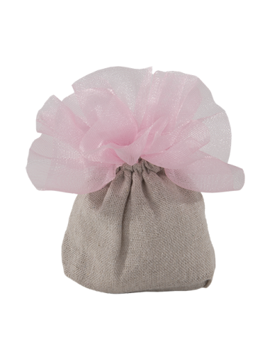 Campagna Sacchetto Rosa Baby 10x13cm | G3S Ingrosso