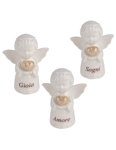 Celeste Angelo Celeste - 3 soggetti assortiti h8cm | G3S Ingrosso