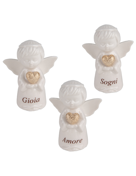 Celeste Angelo Celeste - 3 soggetti assortiti h8cm | G3S Ingrosso