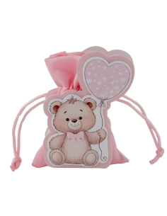 Cento Cuori Portaconfetti Rosa Baby 9cm | G3S Bomboniere