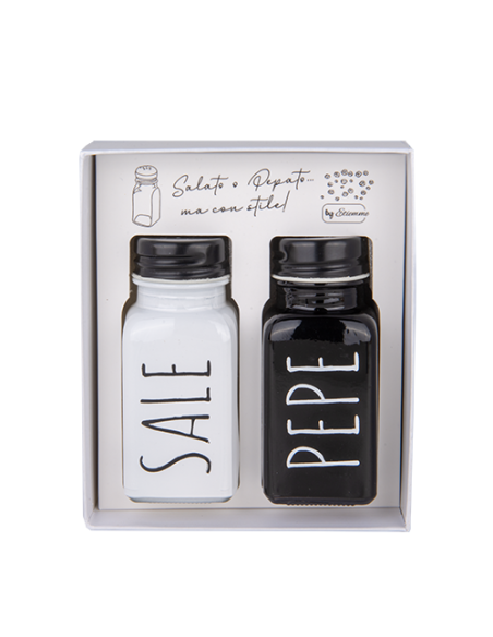 Chef Set sale e pepe h9cm con scatola | G3S Bomboniere