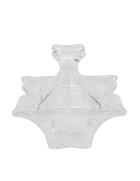 Crystall scatola 4 punte 9cm h8cm | G3S Ingrosso