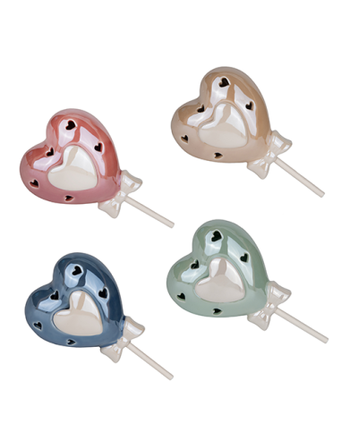 Cuorem Lampada LED - 4 soggetti assortiti 14cm | G3S Bomboniere