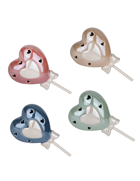 Cuorem Lampada LED - 4 soggetti assortiti 14cm | G3S Bomboniere