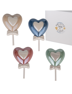 Cuorem Magnete - 4 soggetti assortiti 8,5cm | Vendita Ingrosso G3S