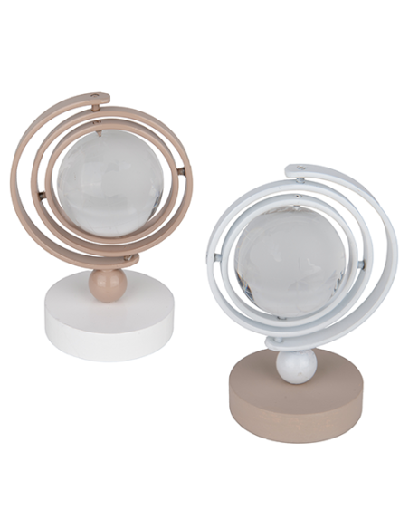 Dedalo Mappamondo Viaggio - 2 soggetti assortiti h10cm | Vendita Ingrosso G3S