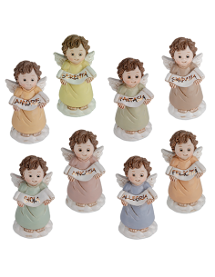 Divino Angelo - 8 soggetti assortiti h8cm | Vendita Ingrosso G3S