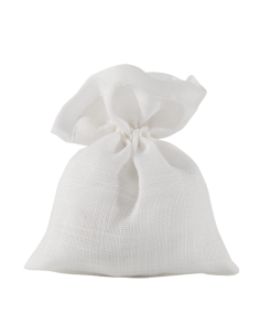 Ellisse Sacchetto Bianco 10x12cm | Vendita Ingrosso G3S