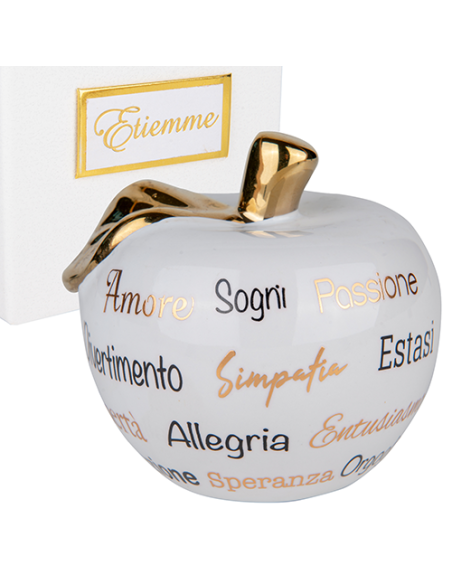 Estasi Scatola Bianco Ø9,5cm x h8,5cm con scatola | G3S