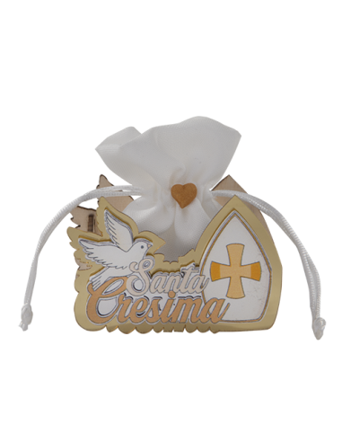 Festa Portaconfetti Cresima 8,5cm | G3S Bomboniere