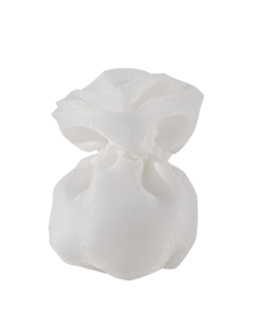 Garbo Sacchetto Bianco Ø6cm x h8cm | G3S Bomboniere