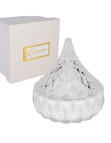 Ginevra scatola piramide Ø8cm h8cm - con scatola | Vendita Ingrosso G3S