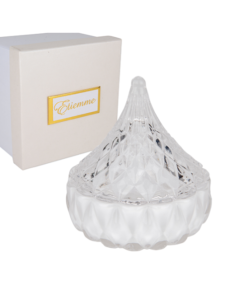 Ginevra scatola piramide Ø8cm h8cm - con scatola | Vendita Ingrosso G3S
