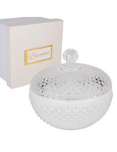 Ginevra scatola tonda Ø9cm h8cm - con scatola | G3S