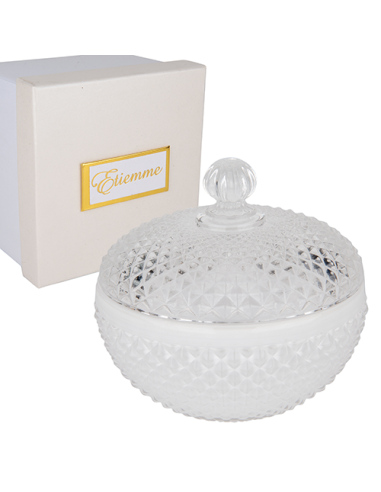 Ginevra scatola tonda Ø9cm h8cm - con scatola | G3S