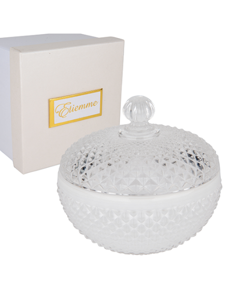 Ginevra scatola tonda Ø9cm h8cm - con scatola | G3S