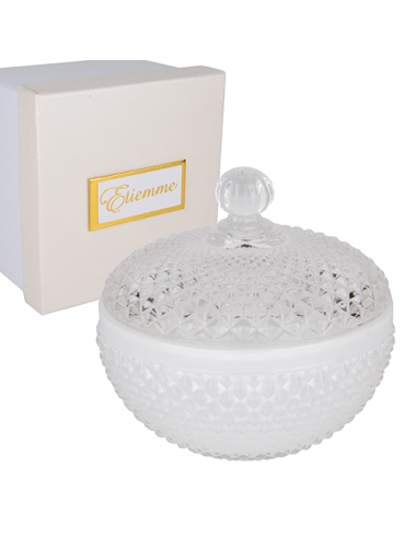 Ginevra scatola tonda h10cm Ø11cm - con scatola | G3S Ingrosso