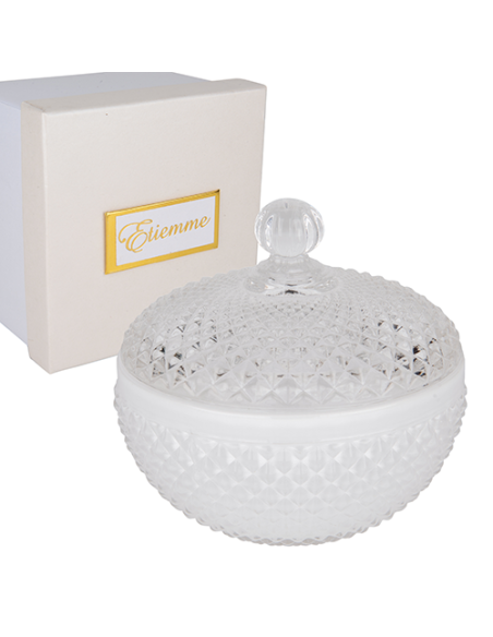 Ginevra scatola tonda h10cm Ø11cm - con scatola | G3S Ingrosso