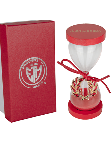 Gold Alloro Clessidra Gold h11,5cm con scatola | G3S