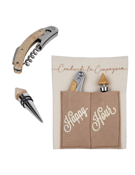 Gourmet Set vino 11cm | G3S Ingrosso