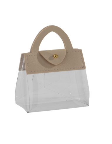 Grazia Portaconfetti Borsetta Crema 7cm x h9cm | G3S