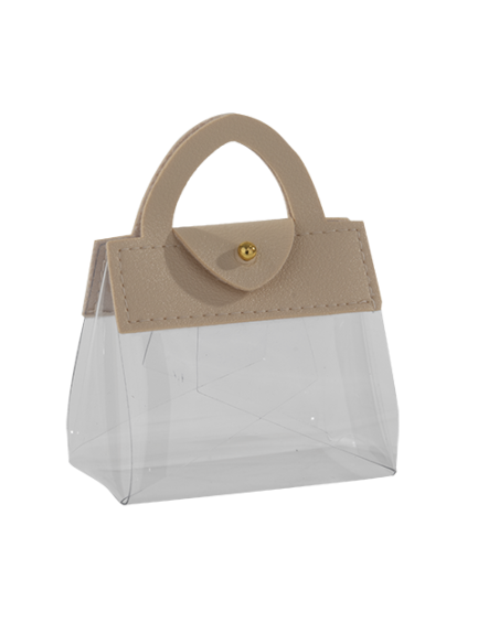 Grazia Portaconfetti Borsetta Crema 7cm x h9cm | G3S