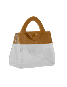 Grazia Portaconfetti Borsetta Senape 7cm x h9cm | G3S
