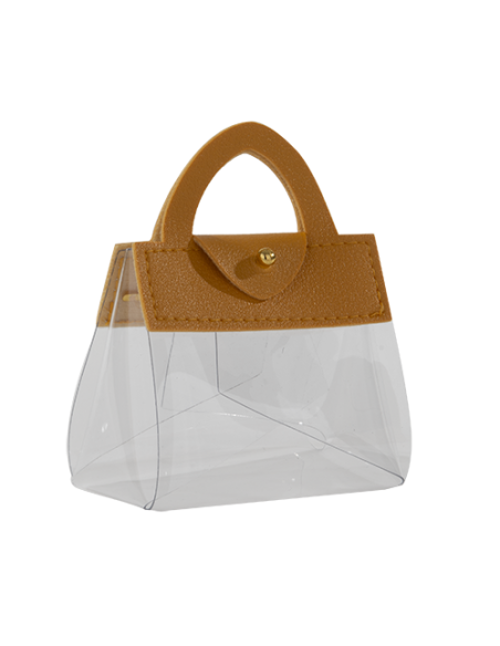 Grazia Portaconfetti Borsetta Senape 7cm x h9cm | G3S