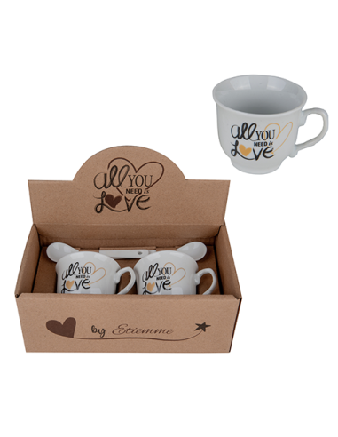 Ibis Set caffè 2 pezzi h5,5cm con scatola | G3S