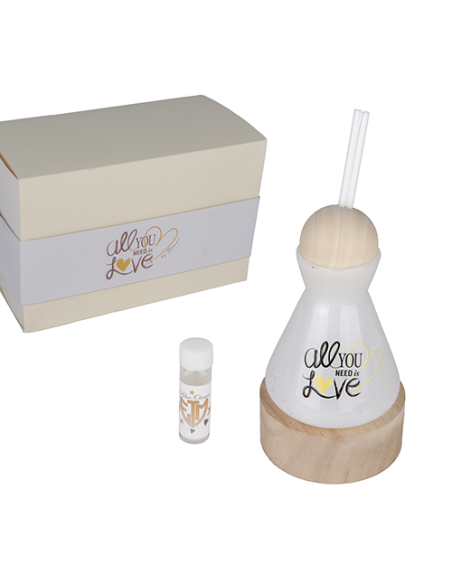 Lagun Diffusore Mare Bianco h12,5cm con scatola | G3S Bomboniere