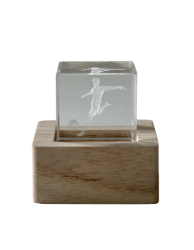 Lampo Lampada LED Calcio Compleanni 6x6cm | G3S