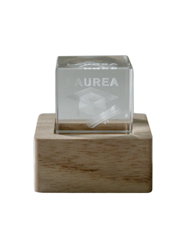 Lampo Lampada LED Alloro Laurea 6x6cm | G3S Bomboniere