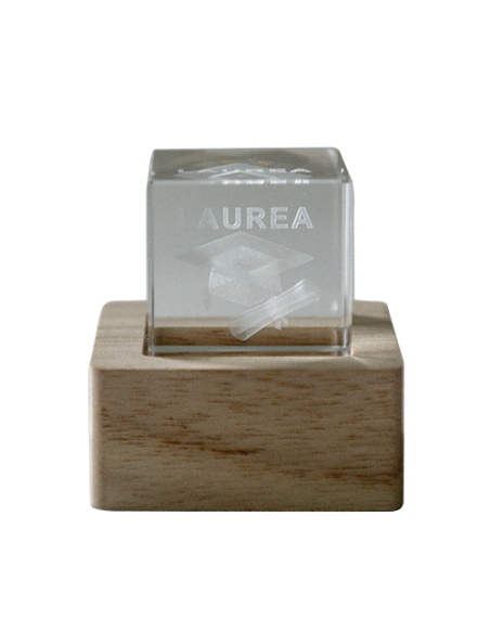 Lampo Lampada LED Alloro Laurea 6x6cm | G3S Bomboniere