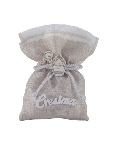 Memento Sacchetto Cresima 10x12cm | Vendita Ingrosso G3S