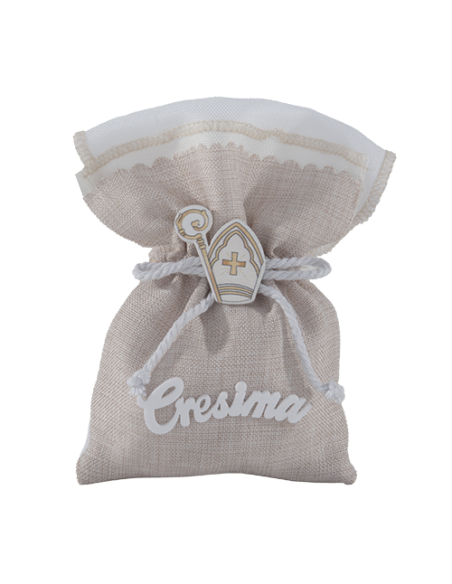 Memento Sacchetto Cresima 10x12cm | Vendita Ingrosso G3S
