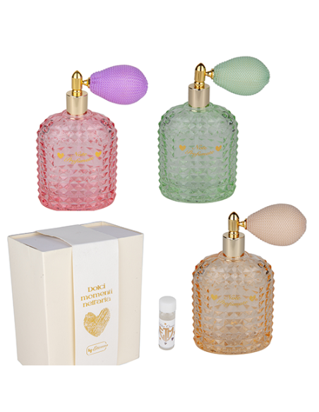 Moment Diffusore spray - 3 soggetti assortiti h12cm con scatola | G3S Ingrosso