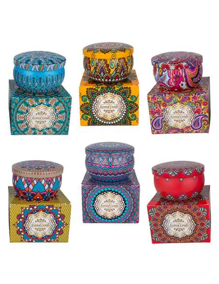 Mosaico Candela - 6 soggetti assortiti Ø6cm | G3S Ingrosso