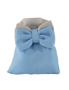 Muffin Sacchetto Celeste Baby 10x12cm | G3S Ingrosso