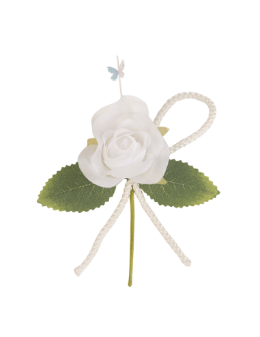New Rosellina Malika Ramo Bianco 11cm | G3S Ingrosso