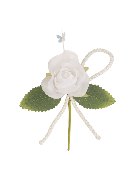 New Rosellina Malika Ramo Bianco 11cm | G3S Ingrosso