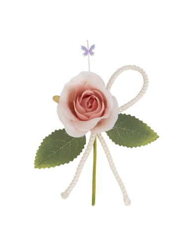 New Rosellina Malika Ramo Rosa antico 11cm | G3S Bomboniere
